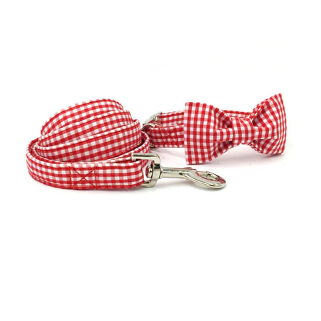 Collar Leash Bow