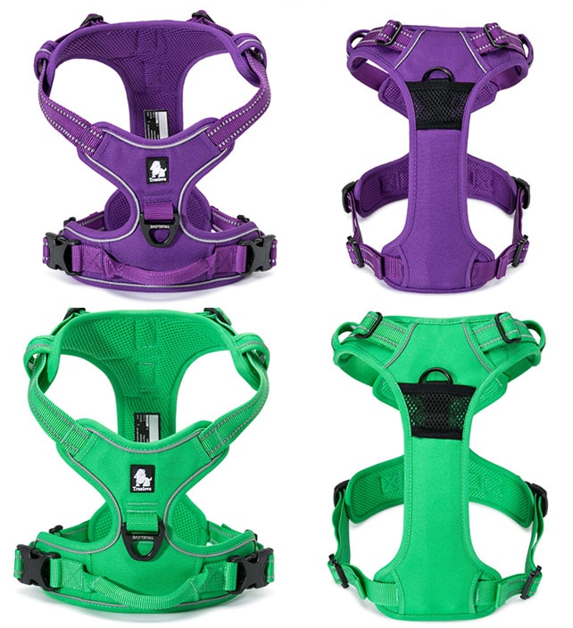 Dog's Reflective Nylon Harness