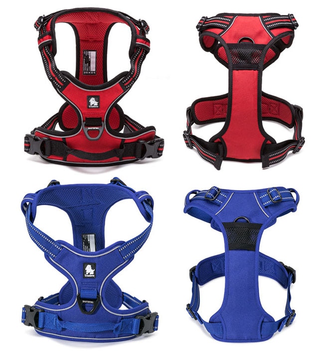 Dog's Reflective Nylon Harness