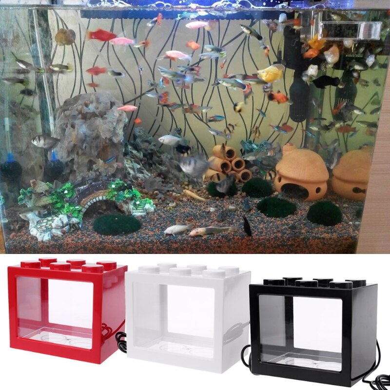 Building Block Design Mini Aquarium