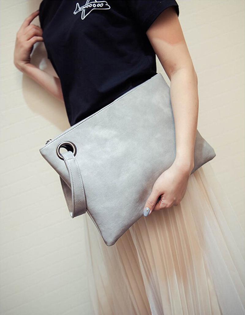 Fashion Solid Women's Clutch