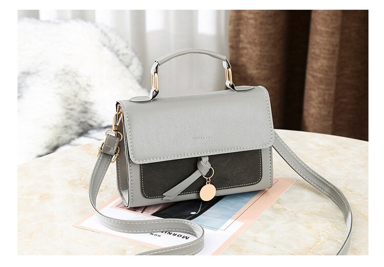 Women's Solid Leather Handbag