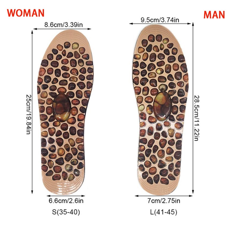 Adjustable Cobblestone Acupressure Insoles