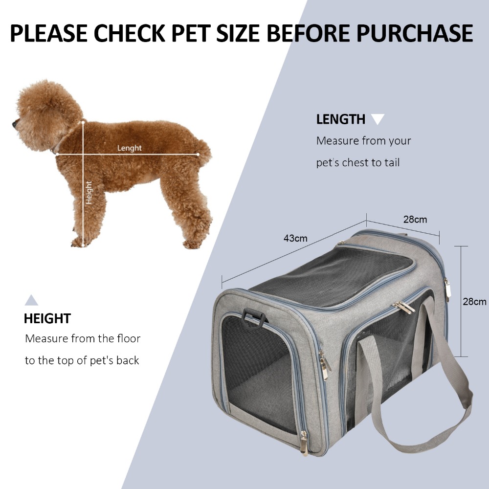 Waterproof Soft-Sided Pet Carrier