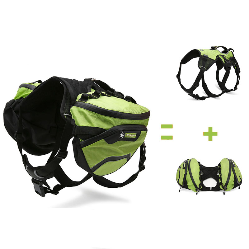 Dogs Waterproof Outdoor Backpack Harness