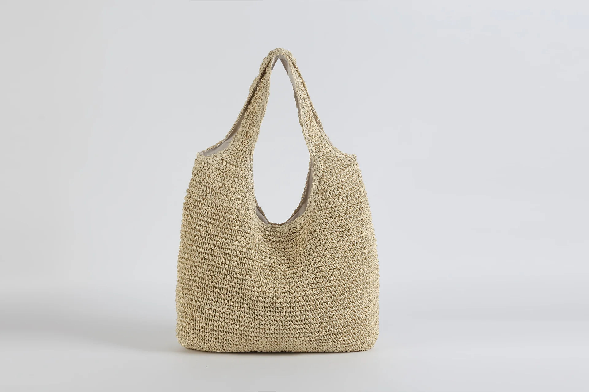 Women's Straw Shoulder Bag