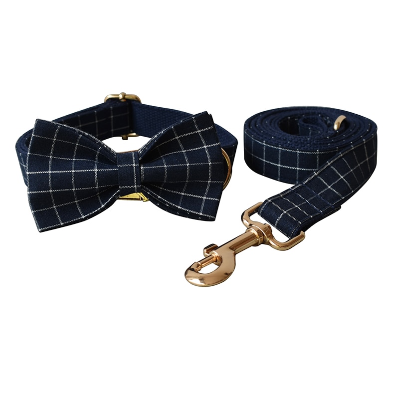 Bow Collar Leash Set