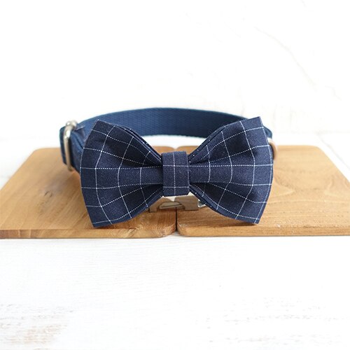 Dog Collar Bow Tie